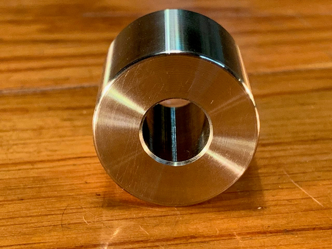 EXTSW 10.16 mm ID x 25.15 mm OD x 25.4 mm Thick 316 Stainless Spacer