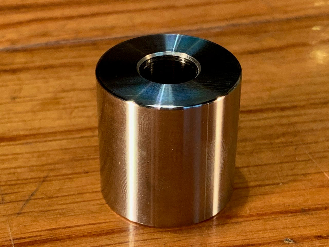 EXTSW 10.16 mm ID x 25.15 mm OD x 25.4 mm Thick 316 Stainless Spacer