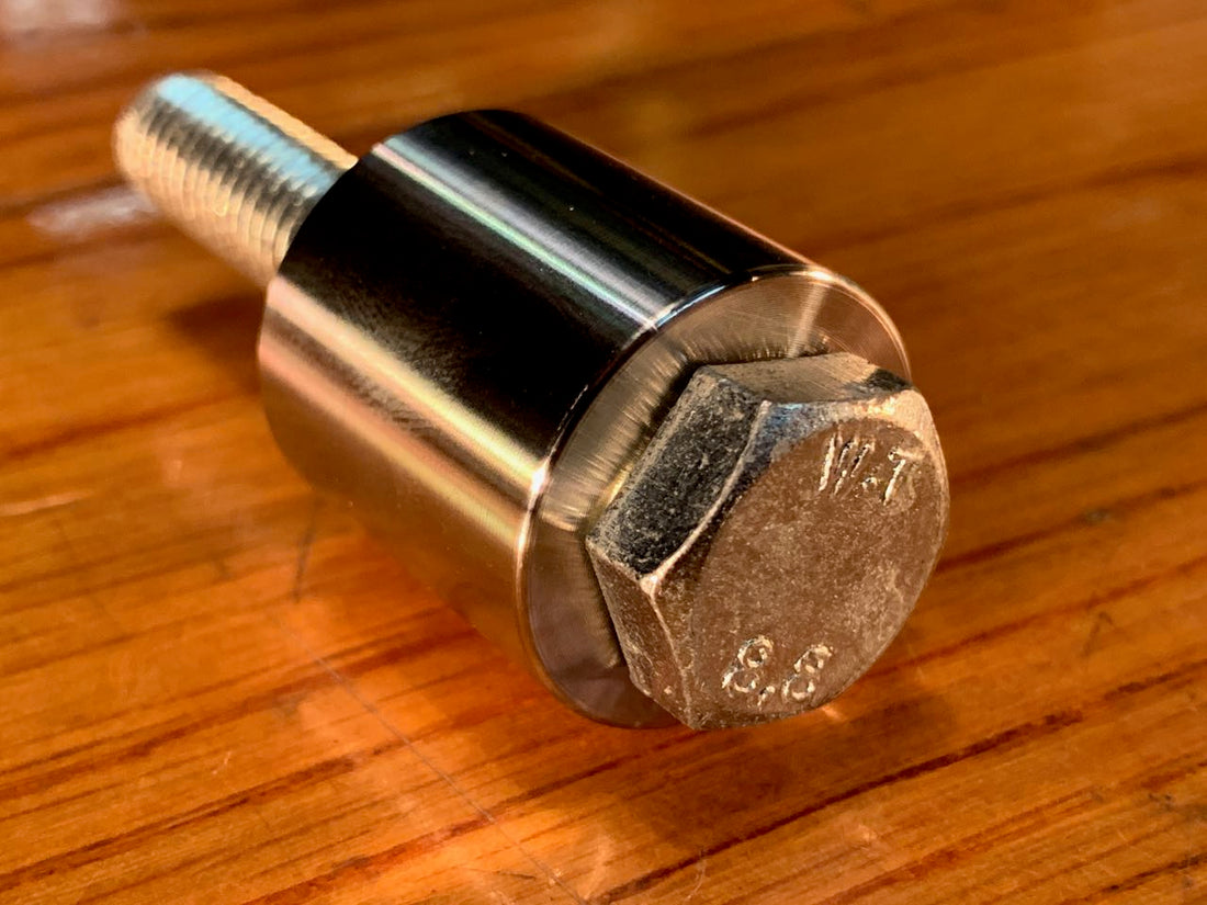 EXTSW 10.16 mm ID x 25.15 mm OD x 25.4 mm Thick 316 Stainless Spacer