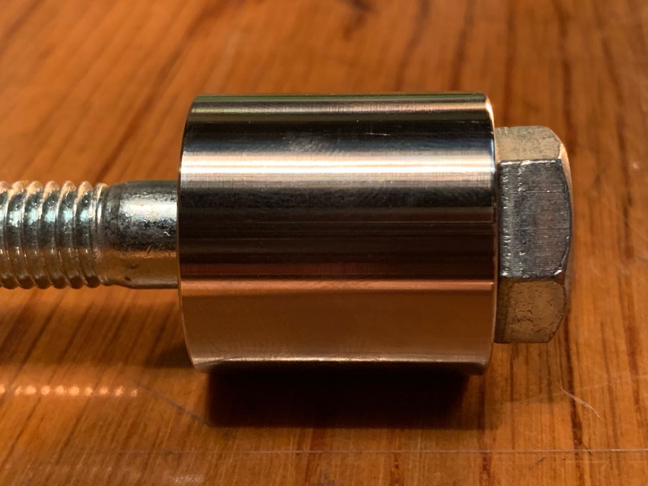 EXTSW 10.16 mm ID x 25.15 mm OD x 25.4 mm Thick 316 Stainless Spacer