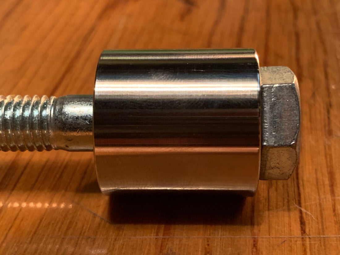 EXTSW 10.16 mm ID x 25.15 mm OD x 25.4 mm Thick 316 Stainless Spacer