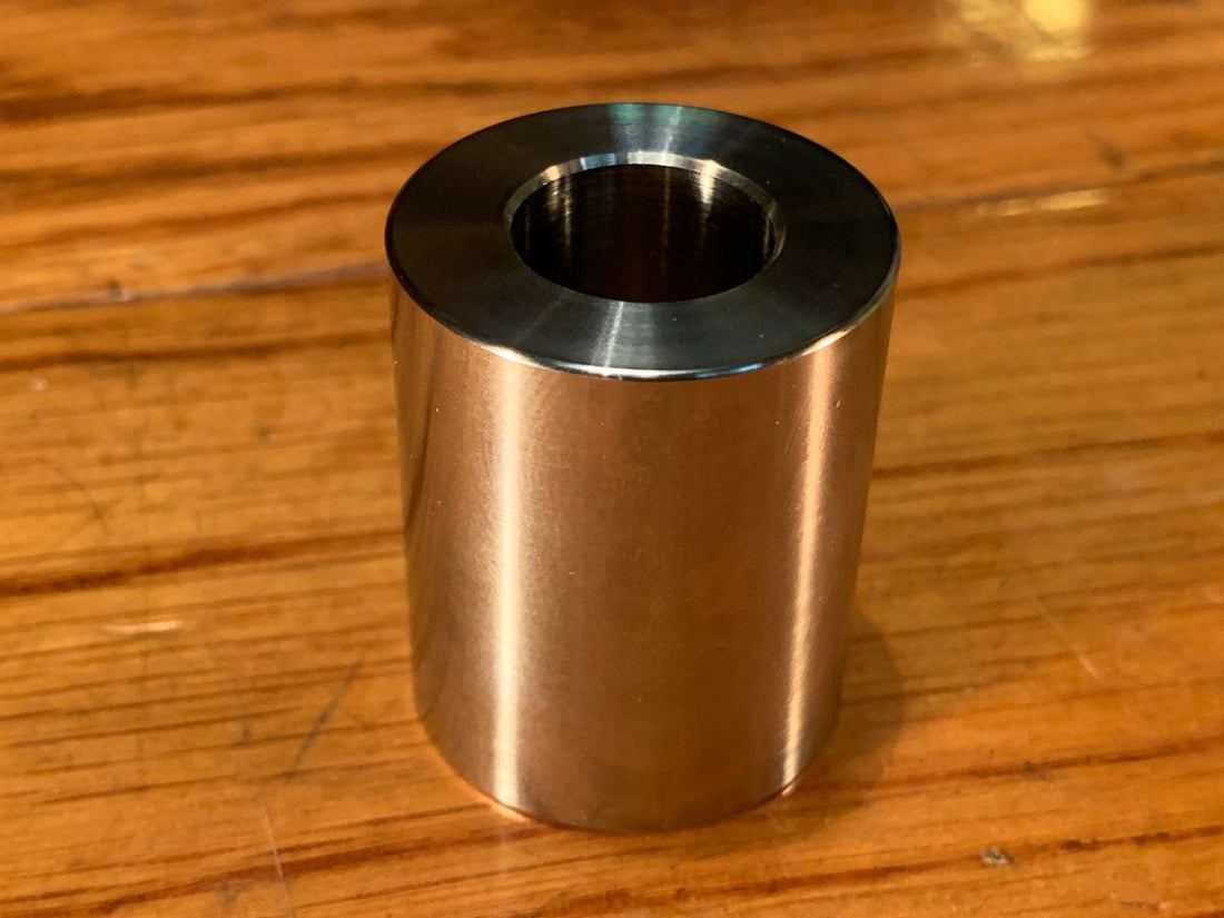 EXTSW .632” ID x 1.240" OD x 1 5/8” thick 316 Stainless Spacer
