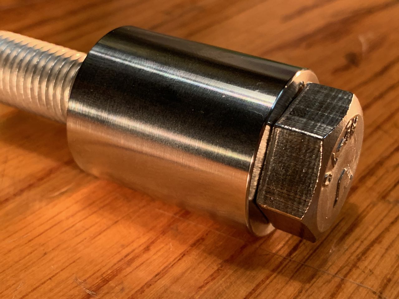 EXTSW 5/8" ID x  1.240" OD x 1 5/8” thick 304 Stainless Spacer
