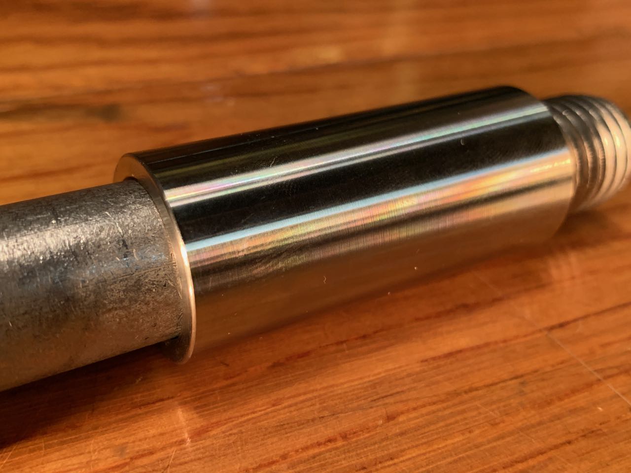 EXTSW .757 ID x .990" OD x 2 1/2” long 316 Stainless Spacer