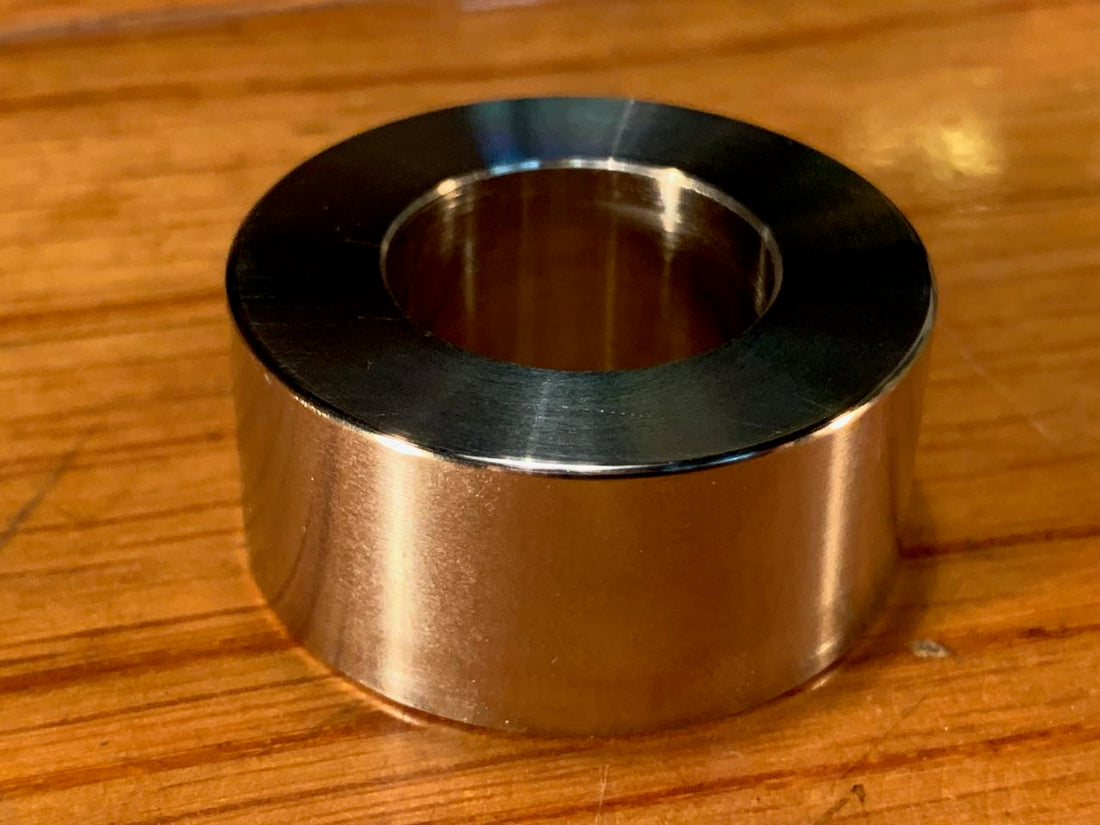 EXTSW .757” ID x 1.365" OD x 5/8” Thick 316 Stainless Spacer