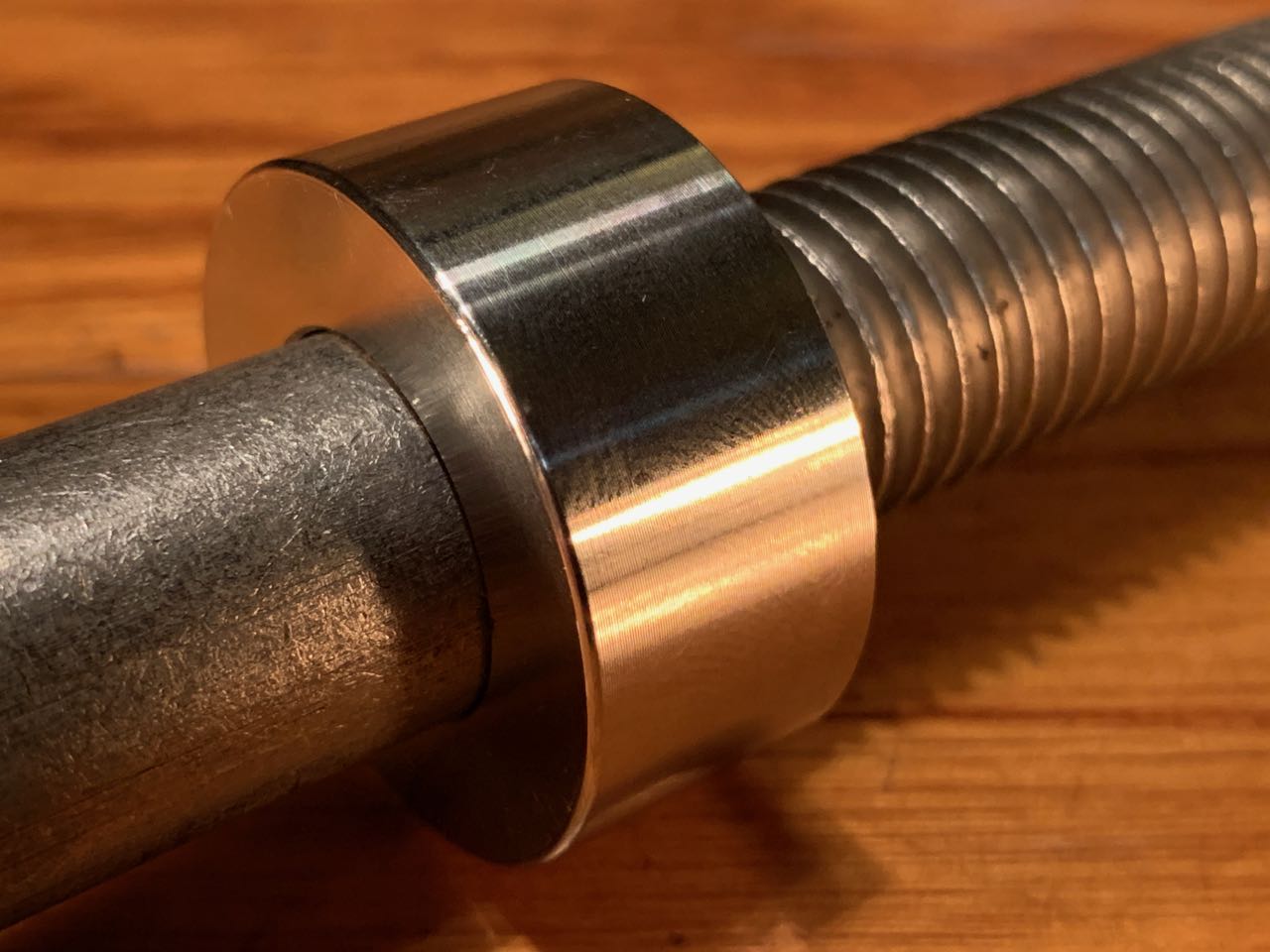 EXTSW .757” ID x 1.365" OD x 5/8” Thick 316 Stainless Spacer