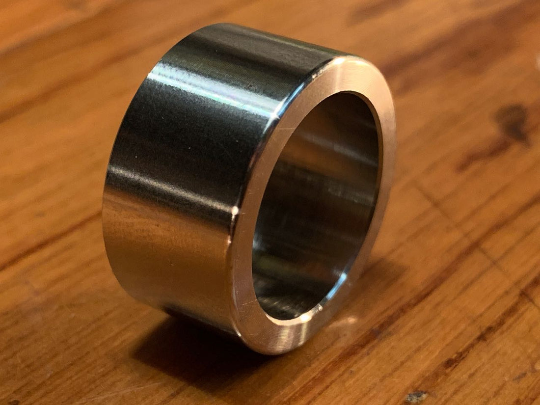EXTSW .757” ID x 1.990" OD x 1/2” Thick 304 Stainless Spacer