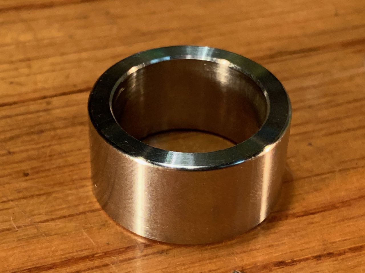 EXTSW .757” ID x 1.990" OD x 1/2” Thick 304 Stainless Spacer