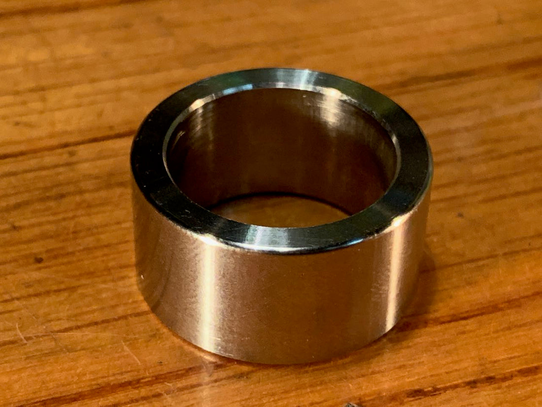 EXTSW 3/4" (.783") ID x  .990" OD x 5/8" Thick 316 Stainless Spacer