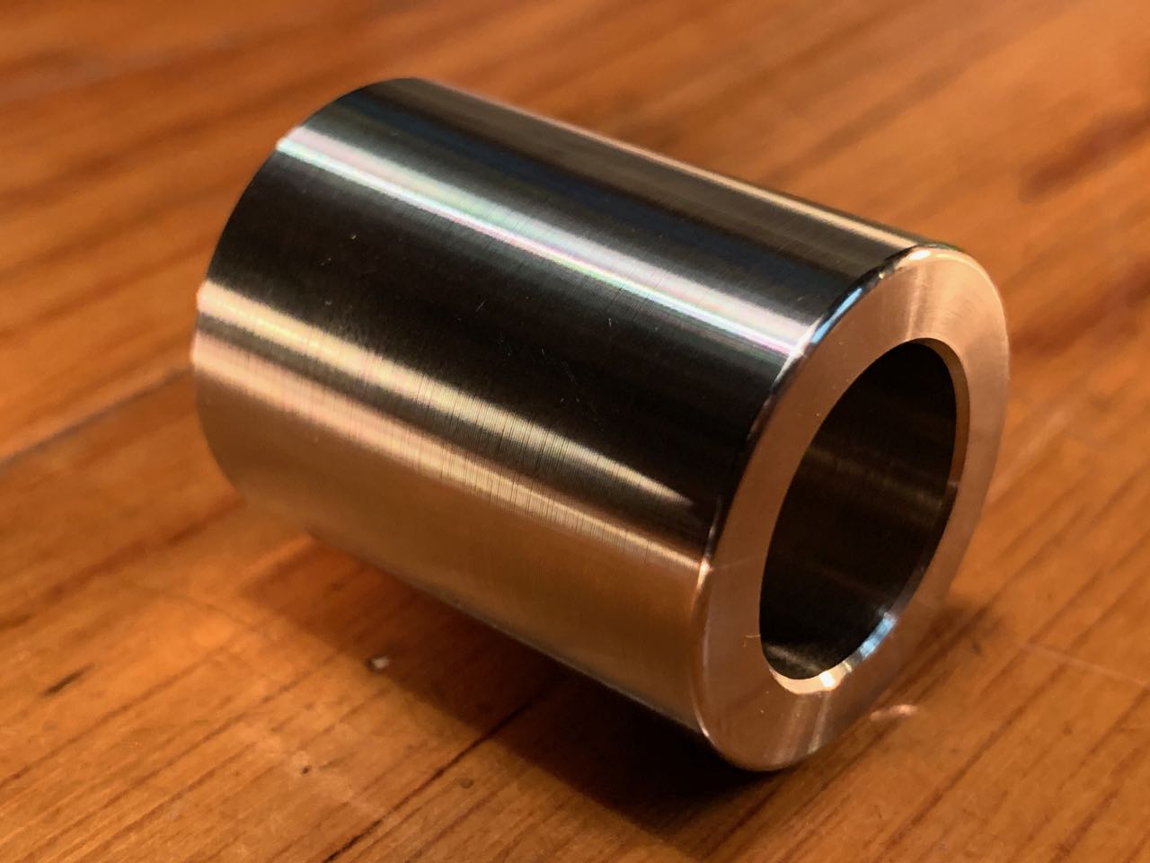 EXTSW .632” ID x .990" OD x 1 1/4” Thick 316 Stainless Spacer