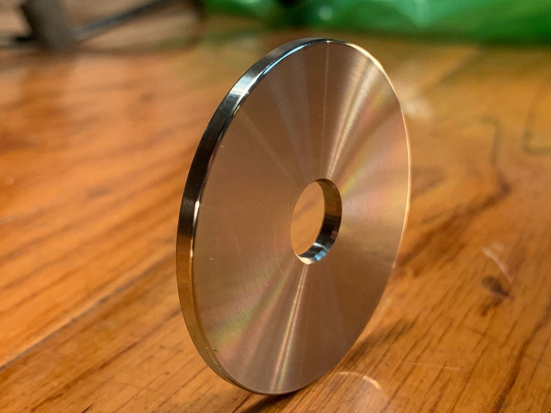 EXTSW .443” ID x  1.740" OD x 1/8” Thick 316 Stainless Washer