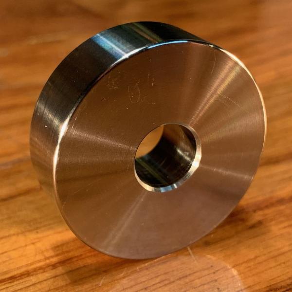 EXTSW  7/16" ID x 1.490" OD x 1/2" Thick 304 Stainless Spacer