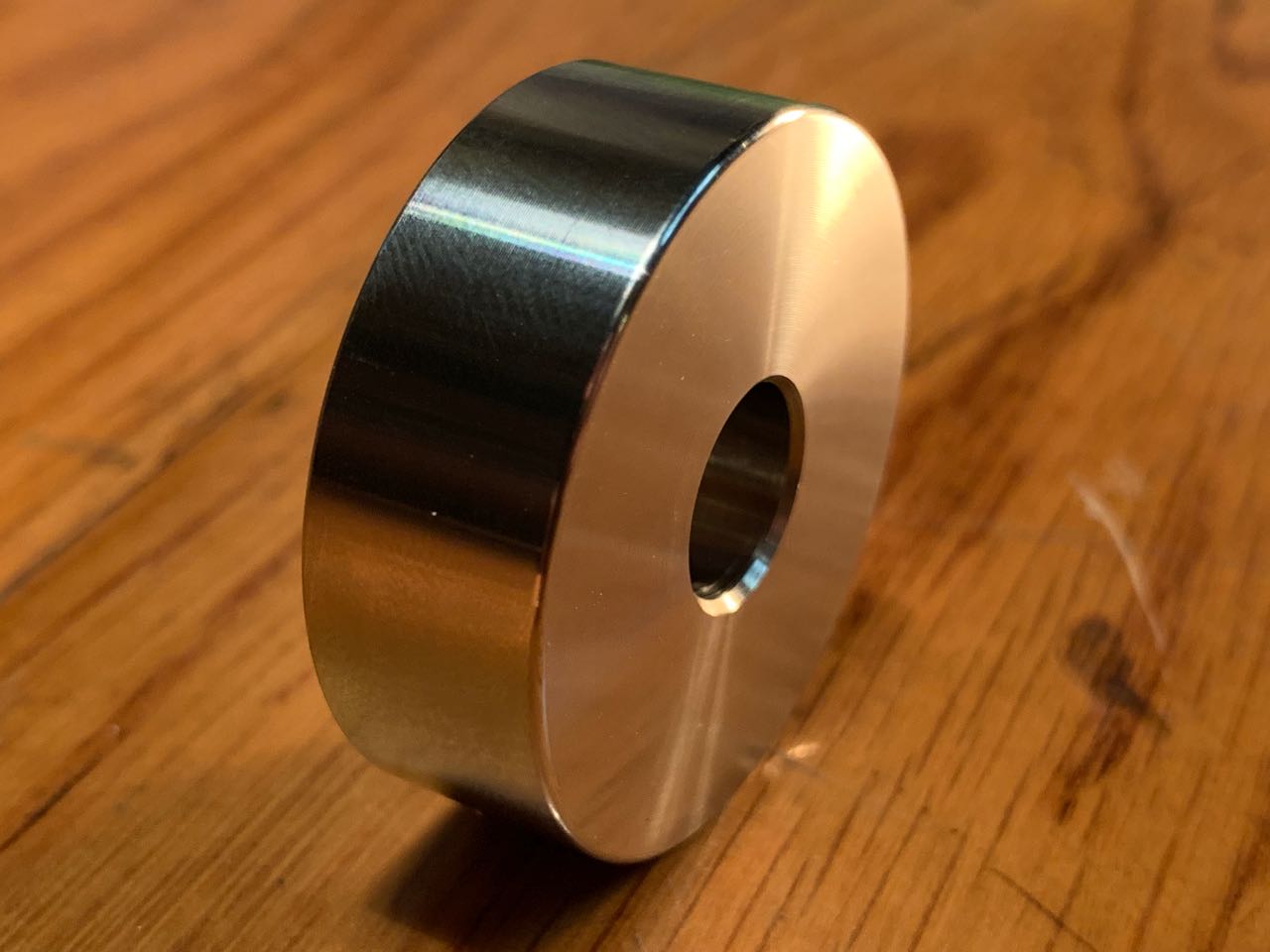 EXTSW  7/16" ID x 1.490" OD x 1/2" Thick 304 Stainless Spacer