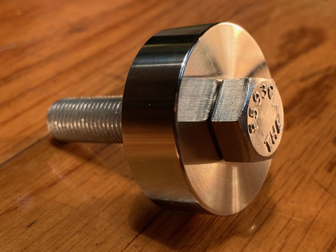 EXTSW  7/16" ID x 1.490" OD x 1/2" Thick 304 Stainless Spacer