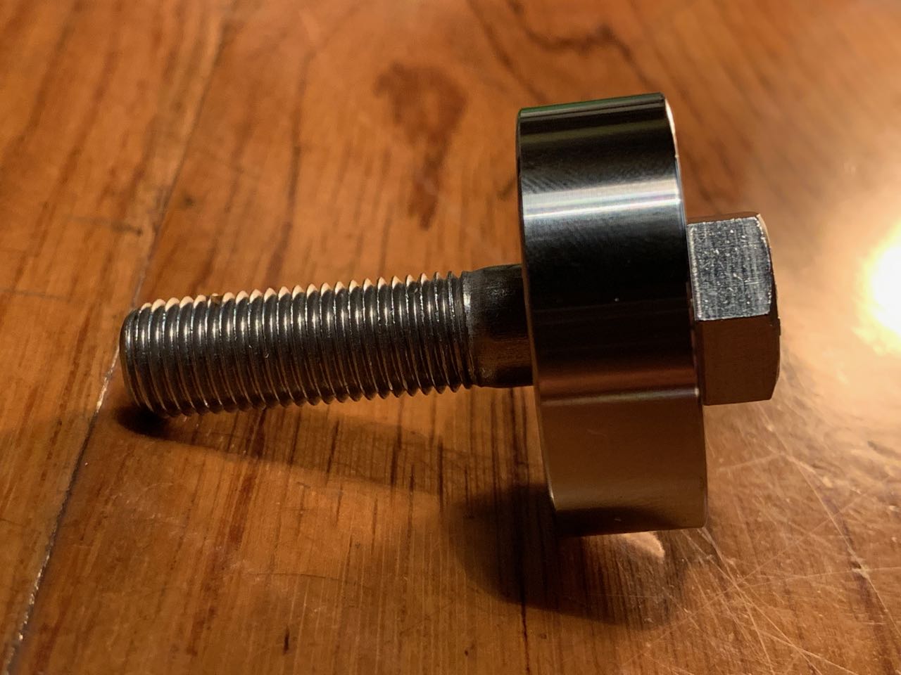 EXTSW  7/16" ID x 1.490" OD x 1/2" Thick 304 Stainless Spacer