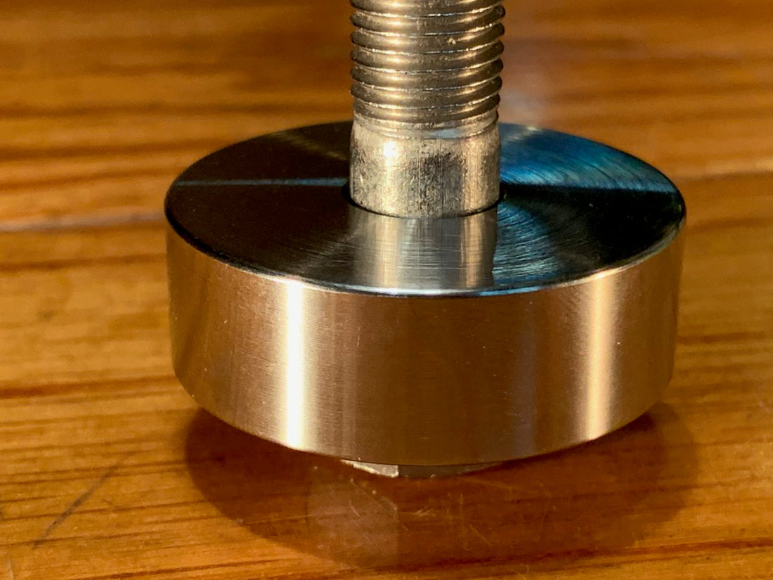EXTSW  7/16" ID x 1.490" OD x 1/2" Thick 304 Stainless Spacer