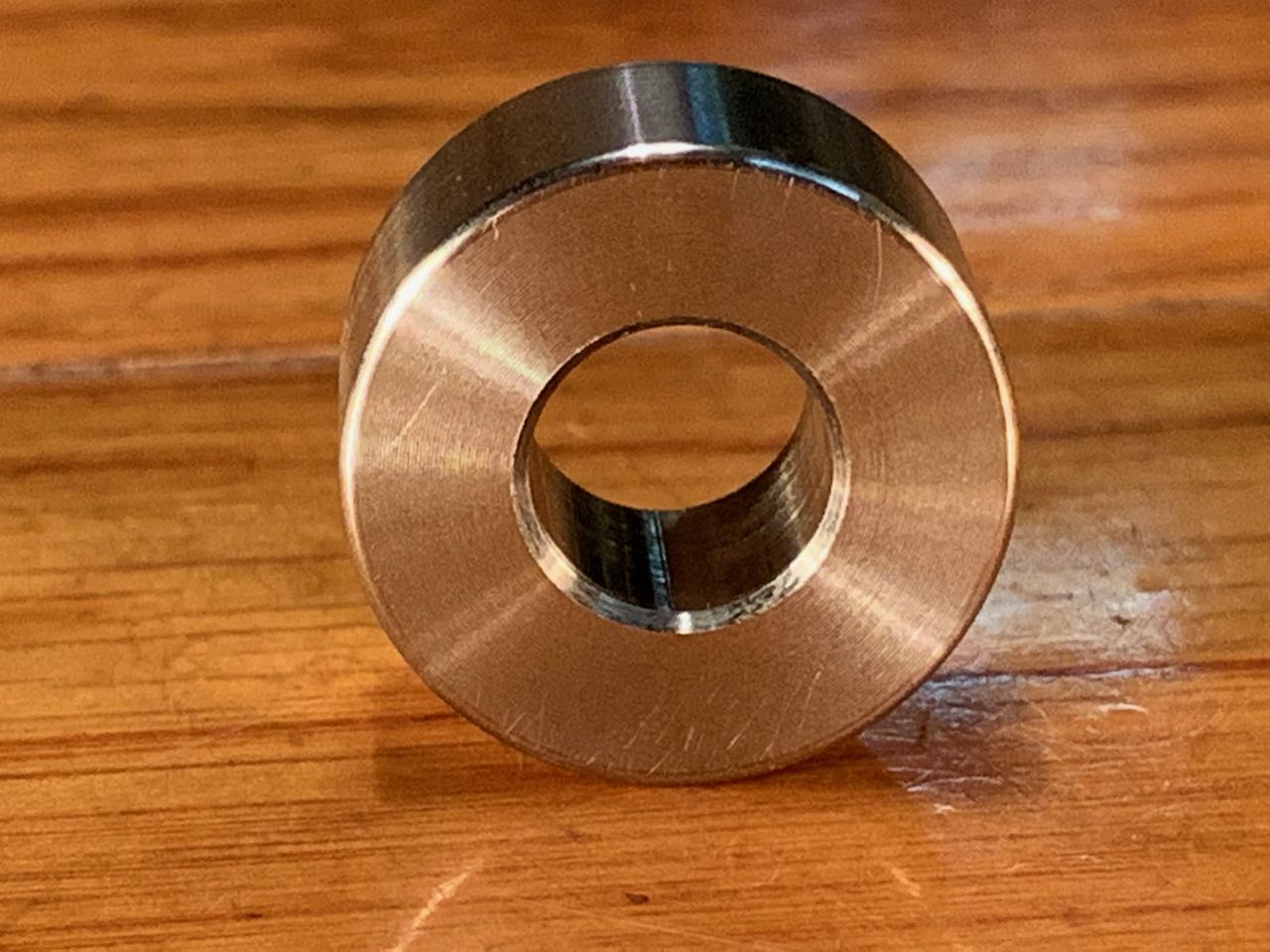 EXTSW .383” ID x .865" OD x .420" Thick 304 Stainless Spacer