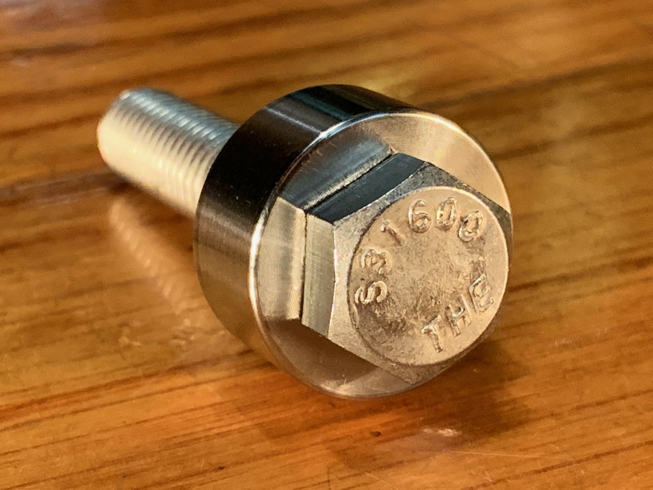 EXTSW .383” ID x .865" OD x .420" Thick 304 Stainless Spacer