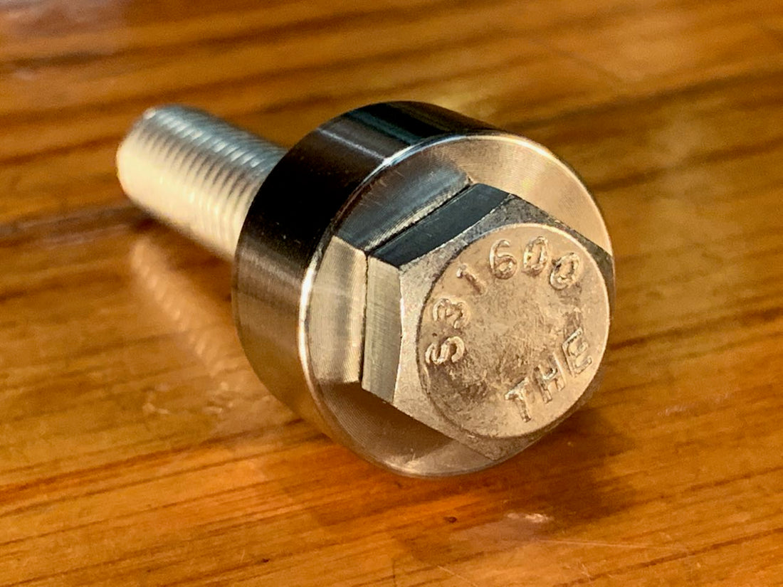 EXTSW .383” ID x .865" OD x .420" Thick 304 Stainless Spacer