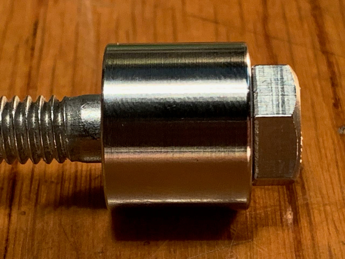 EXTSW .323" ID x .740" OD x 5/8" Thick 316 Stainless Spacer