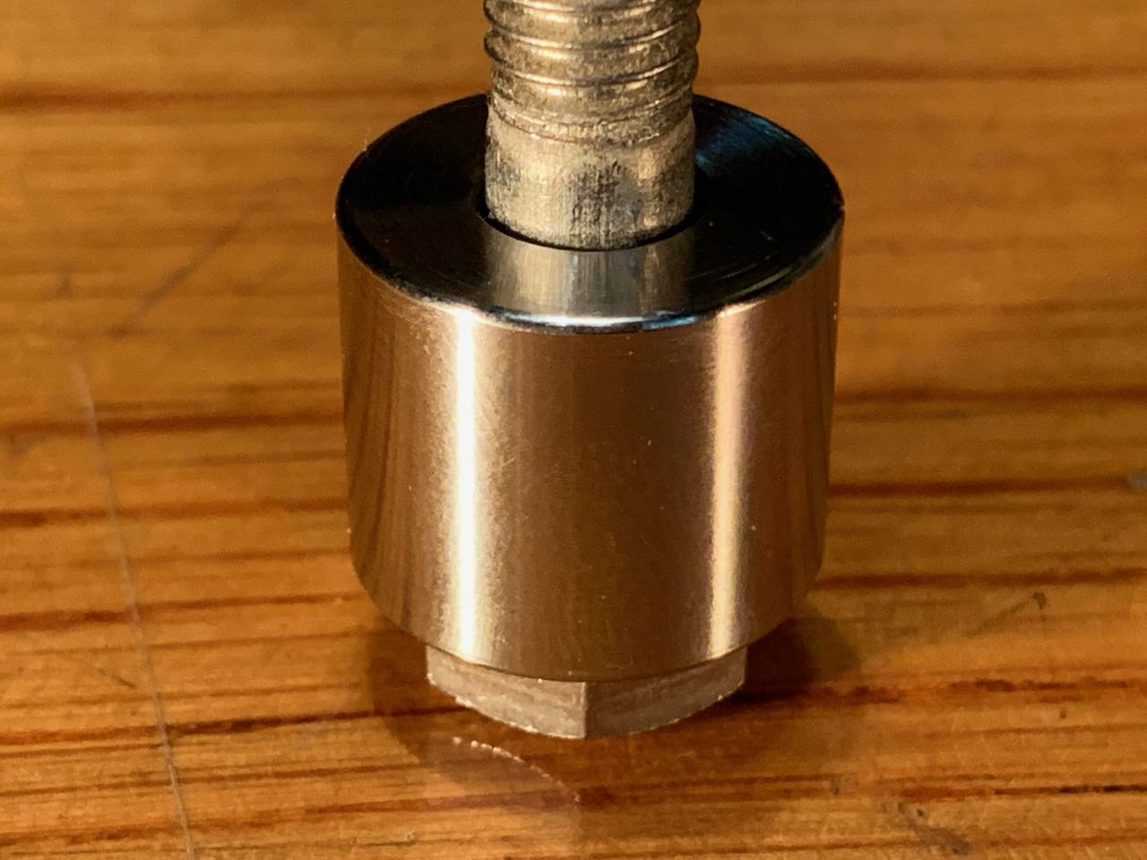 EXTSW .323" ID x .740" OD x 5/8" Thick 316 Stainless Spacer