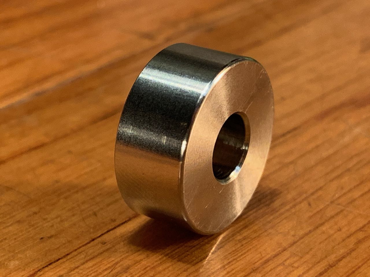 EXTSW .383" ID x .990" OD x 3/8" Thick 316 Stainless Spacer