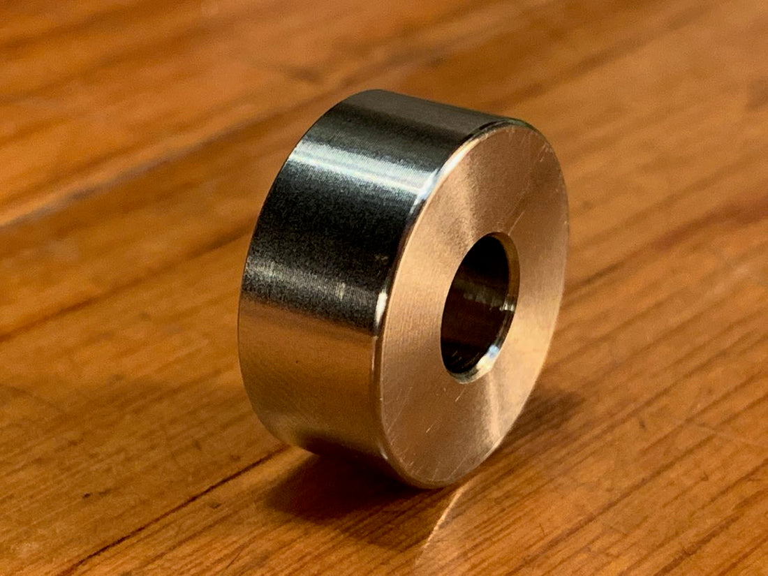 EXTSW .383" ID x .990" OD x 3/8" Thick 316 Stainless Spacer