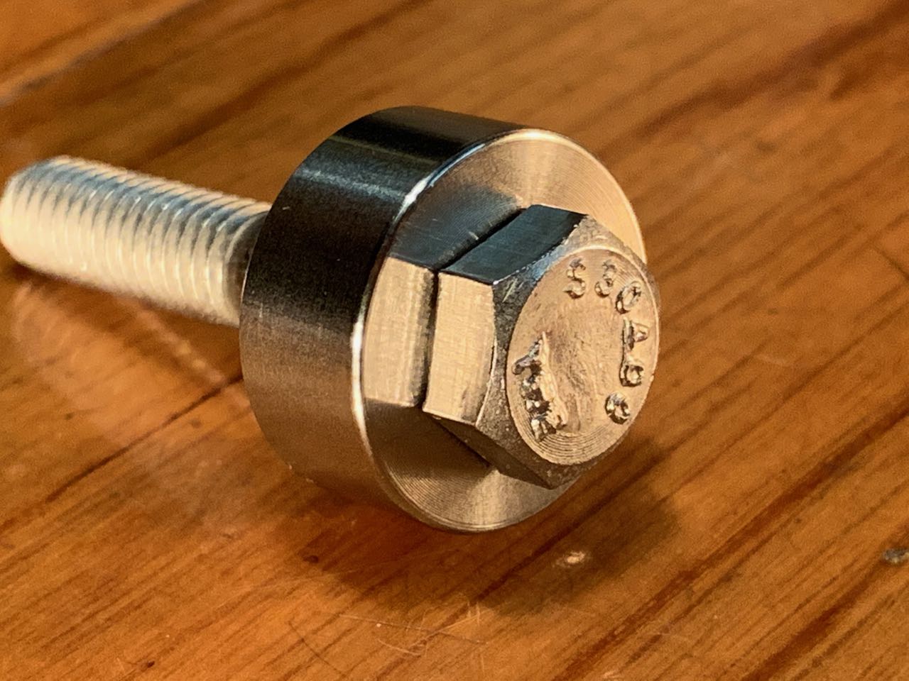 EXTSW .383" ID x .865" OD x 3/8" Thick 316 Stainless Spacer