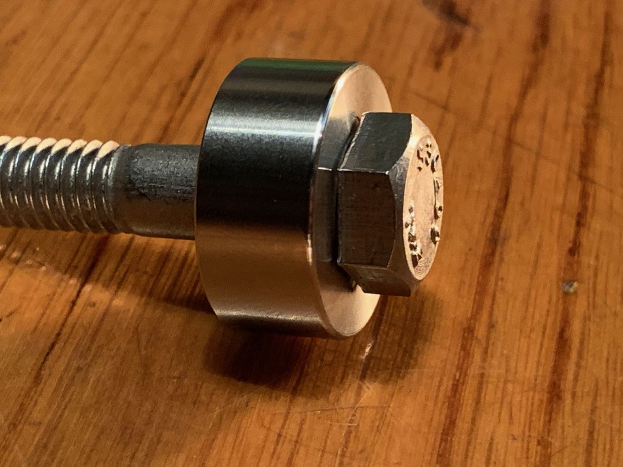 EXTSW .383" ID x .990" OD x 3/8" Thick 316 Stainless Spacer