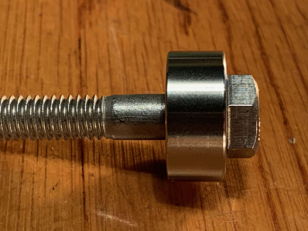 EXTSW .383" ID x .990" OD x 3/8" Thick 316 Stainless Spacer