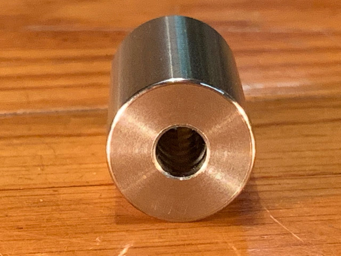 EXTSW .257” ID x .740" OD x 1 1/2" Long 316 Stainless Spacer