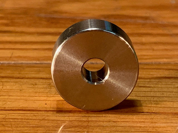 EXTSW .257” ID x .865" OD x 3/8” Long 316 Stainless Spacer