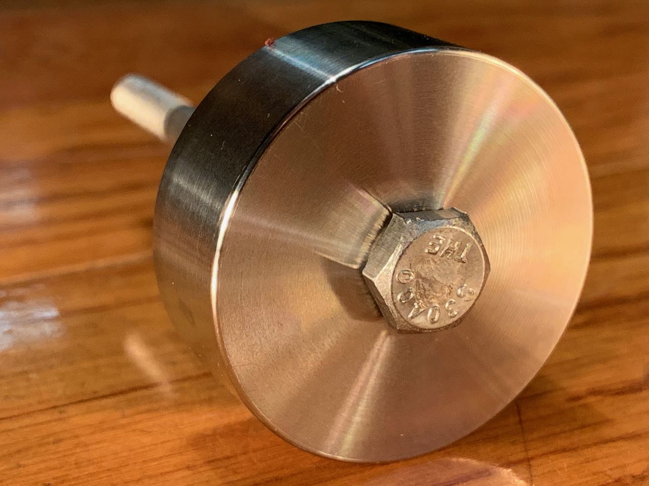 EXTSW .257" ID x 1.615" OD x 5/8” Thick 304 Stainless Spacer