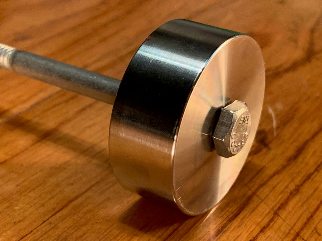EXTSW .257" ID x 1.615" OD x 5/8” Thick 304 Stainless Spacer
