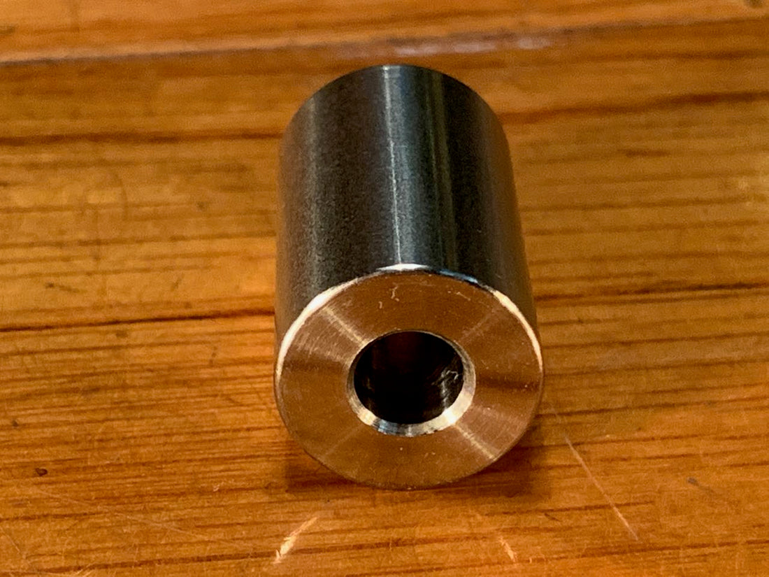 EXTSW .257” ID x .615" OD x 1” Thick 304 Stainless Spacer