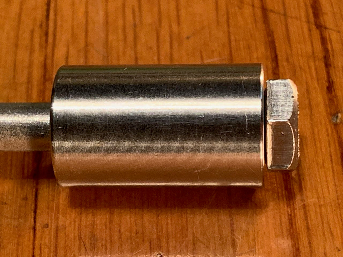 EXTSW .257” ID x .615" OD x 1” Thick 304 Stainless Spacer