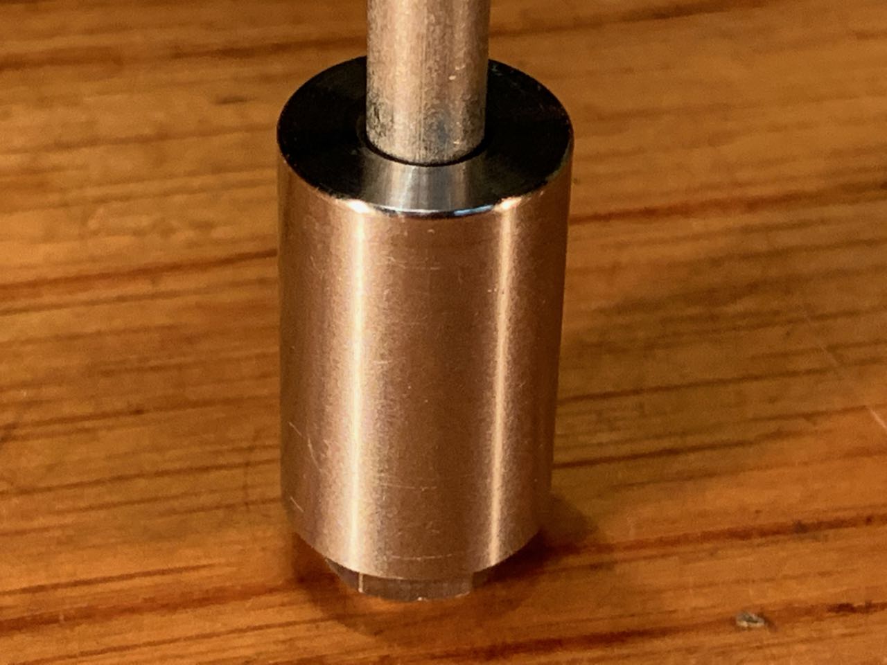 EXTSW .257” ID x .615" OD x 1” Thick 304 Stainless Spacer