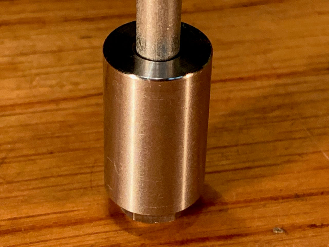 EXTSW .257” ID x .615" OD x 1” Thick 304 Stainless Spacer