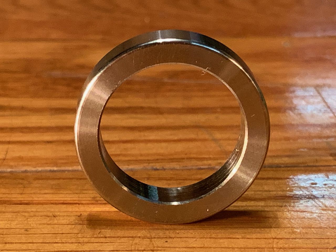 EXTSW 21.08 mm ID x 28.32 mm OD x 6.3 mm Thick 304 Stainless Washer