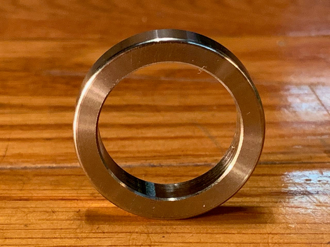 EXTSW 21.08 mm ID x 28.32 mm OD x 6.3 mm Thick 304 Stainless Washer