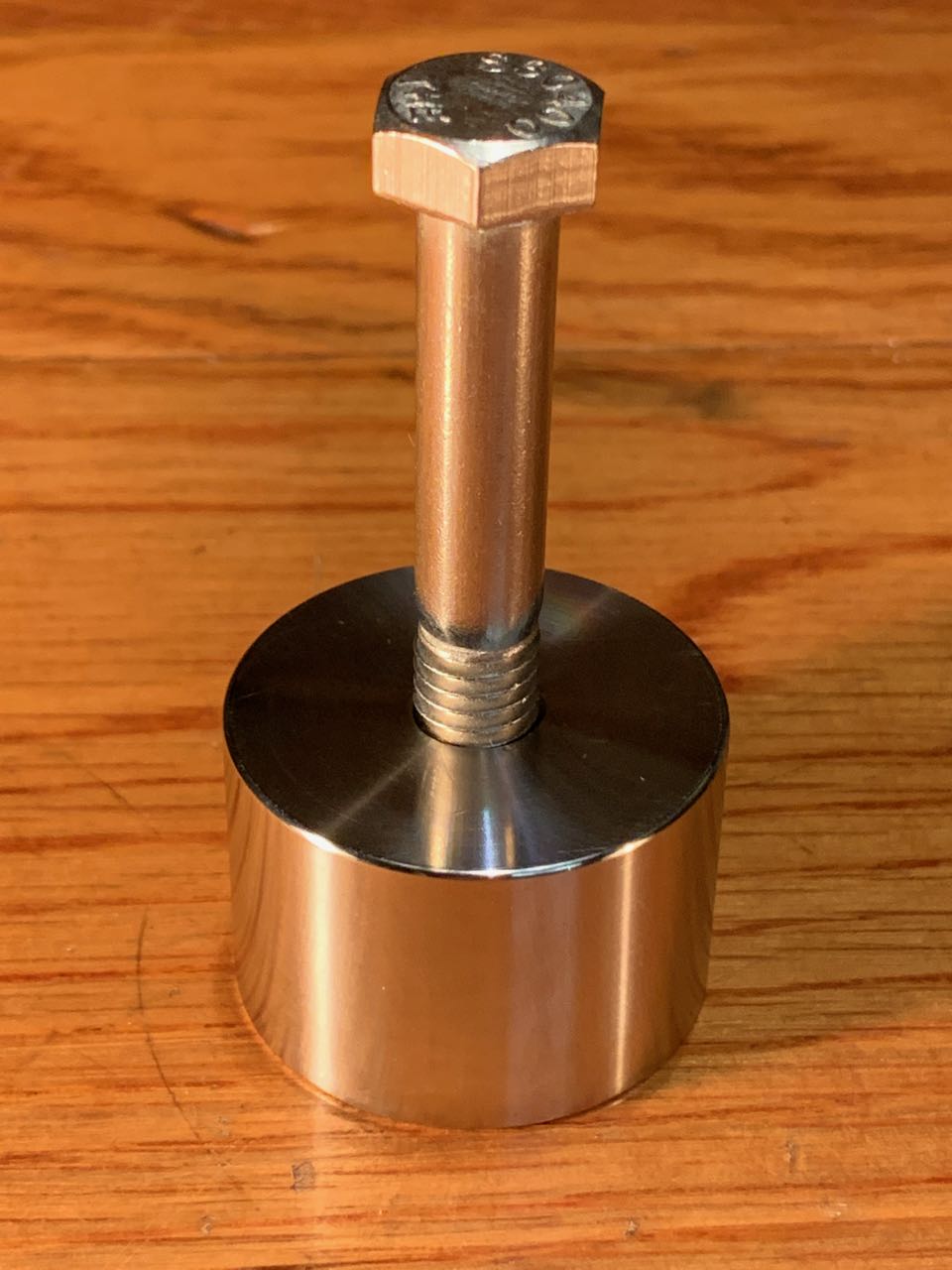 EXTSW 3/8-16 tapped / threaded ID x ( 1 1/2” / 1.490") OD x 1" Thick 304 SS Spacer