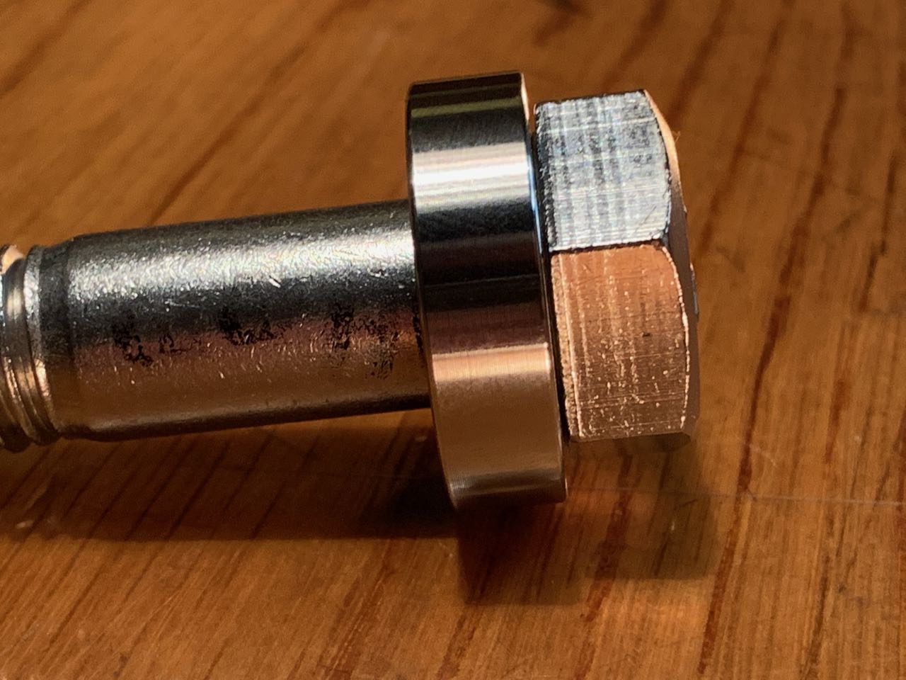 EXTSW 14.55 mm ID x 28.3 mm OD x 7.6 mm Thick 316 Stainless Washer