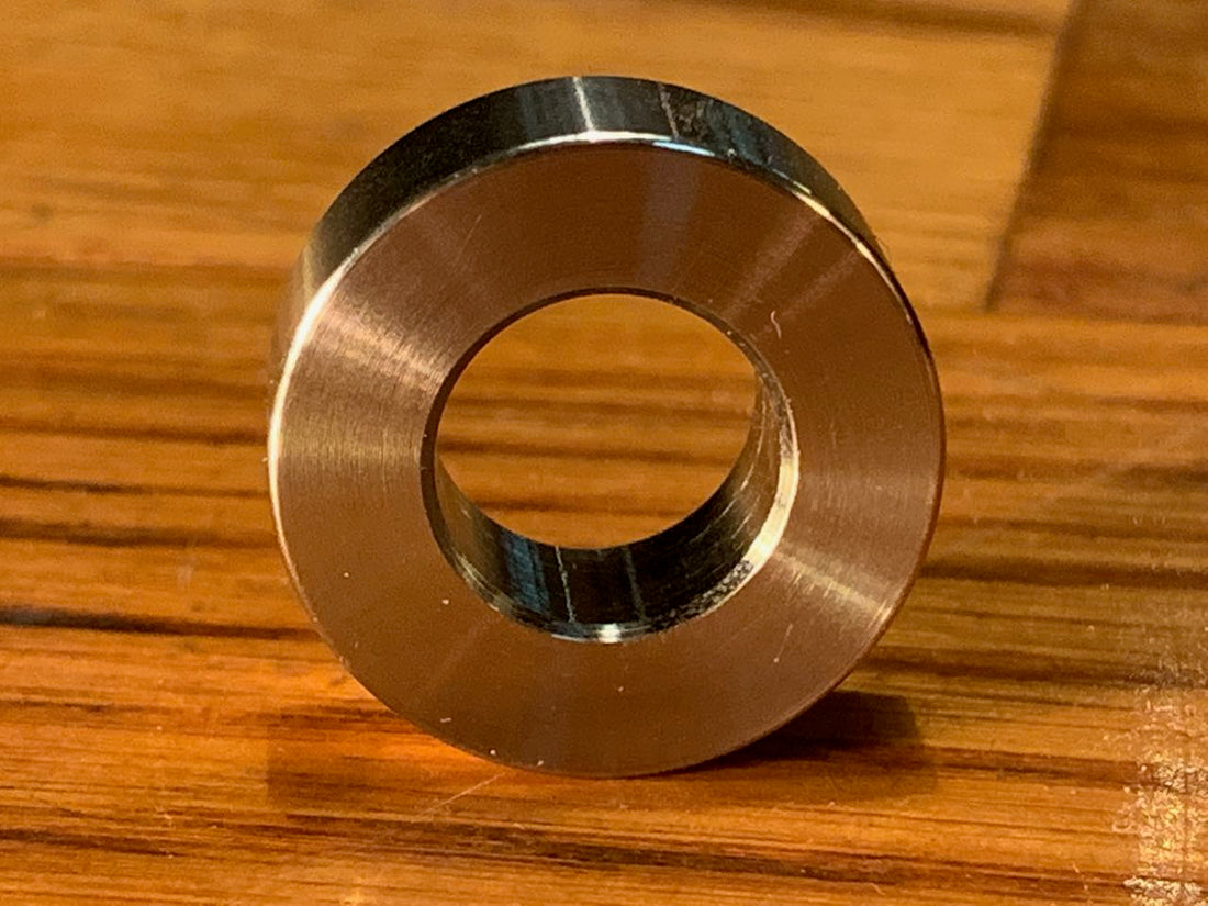 EXTSW 1/2" ID x .990" OD x 3/8" Thick 304 Stainless Spacer