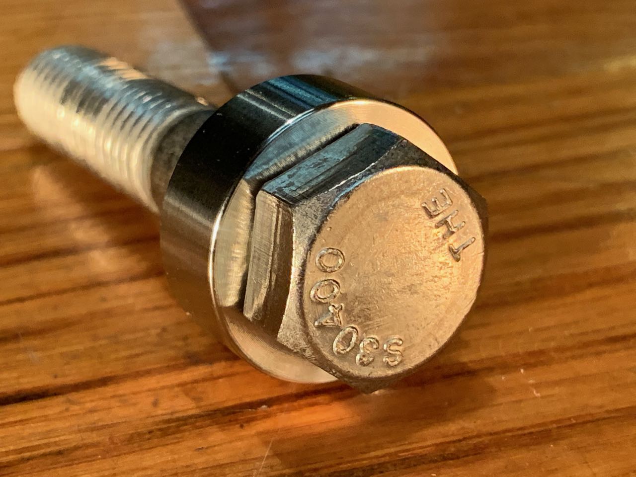 EXTSW 1/2" ID x .990" OD x 3/8" Thick 304 Stainless Spacer