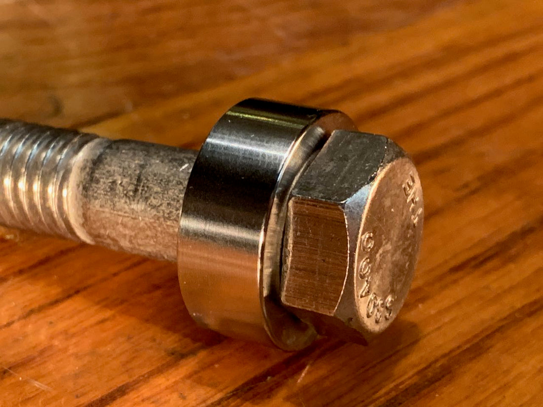 EXTSW 1/2" ID x .990" OD x 3/8" Thick 304 Stainless Spacer