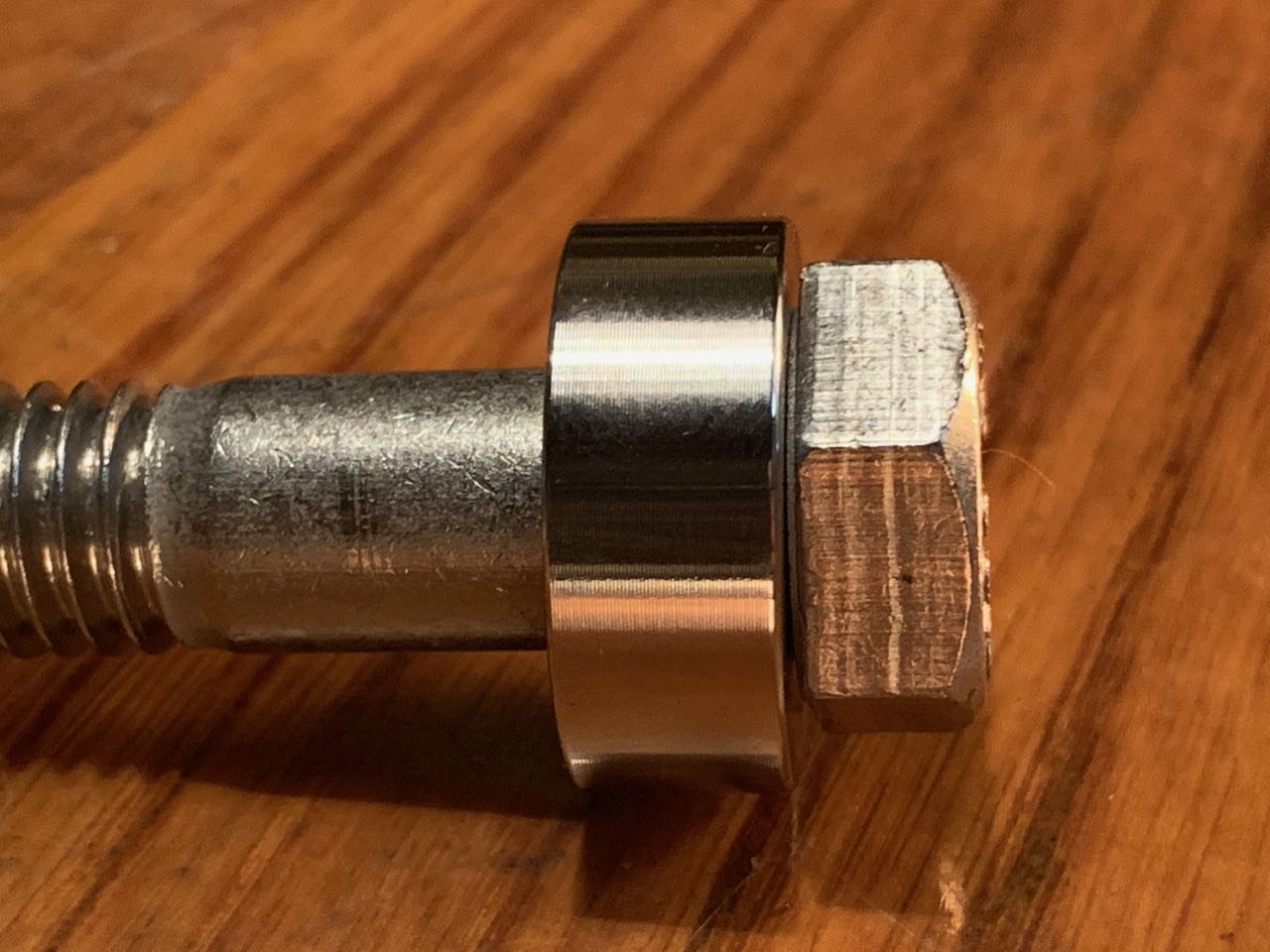EXTSW 1/2" ID x .990" OD x 3/8" Thick 304 Stainless Spacer