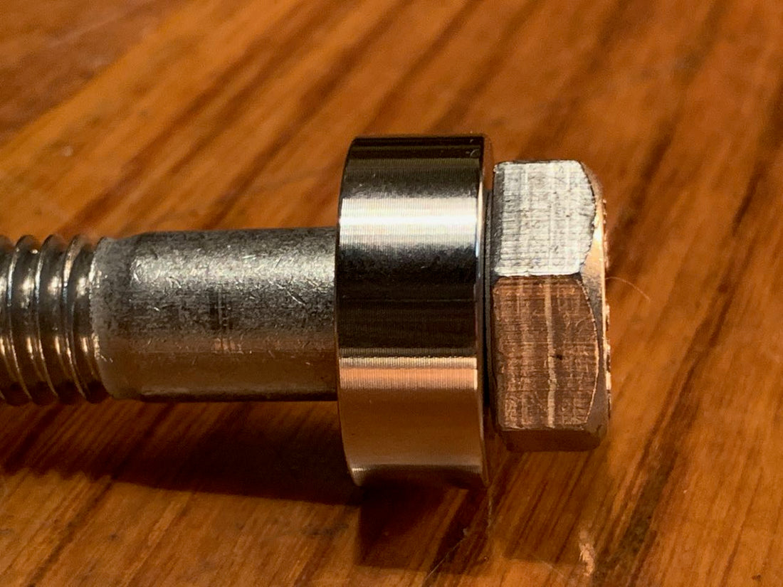 EXTSW 1/2" ID x .990" OD x 3/8" Thick 304 Stainless Spacer