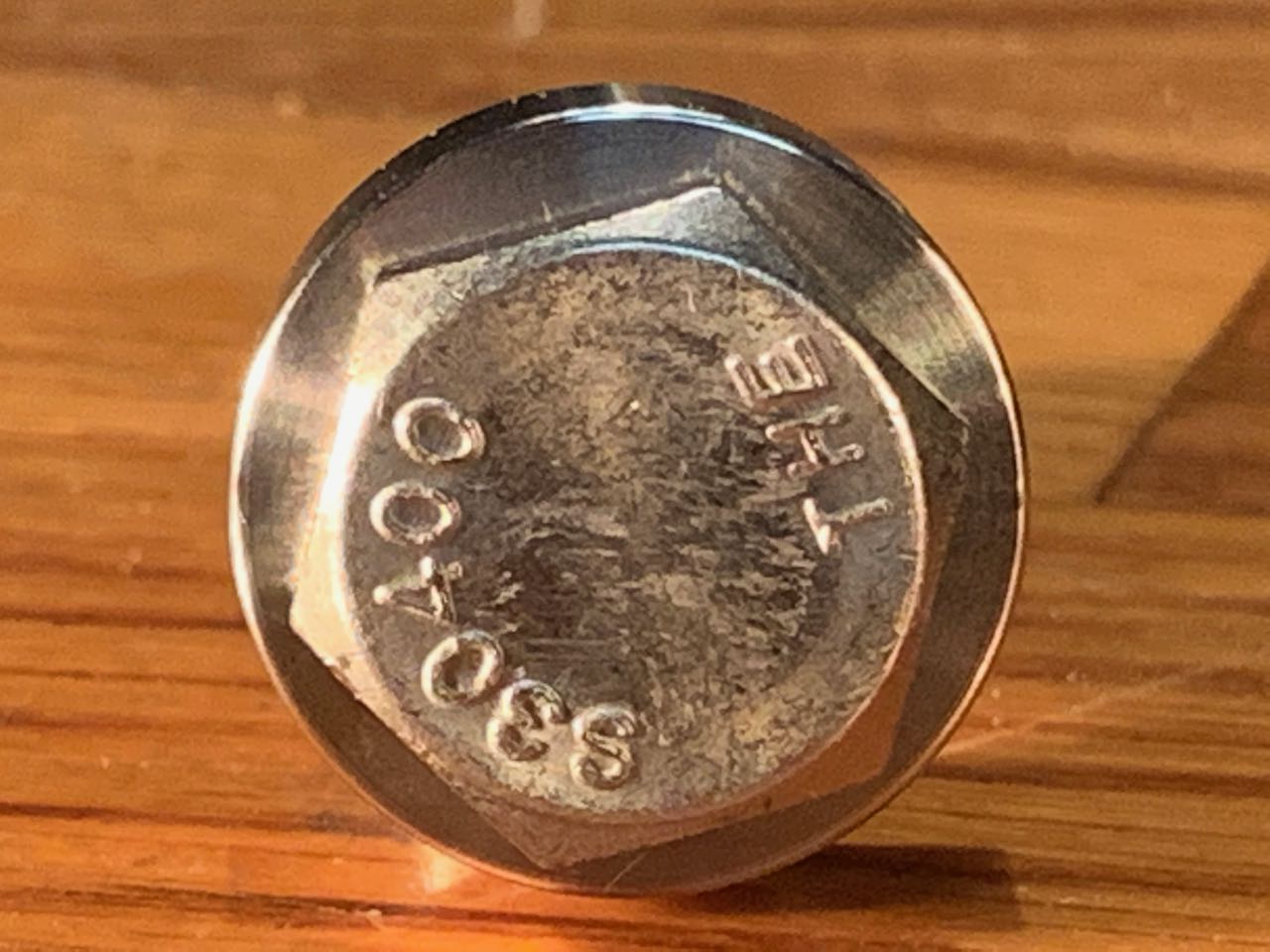 EXTSW 1/2" ID x .990" OD x 3/8" Thick 304 Stainless Spacer