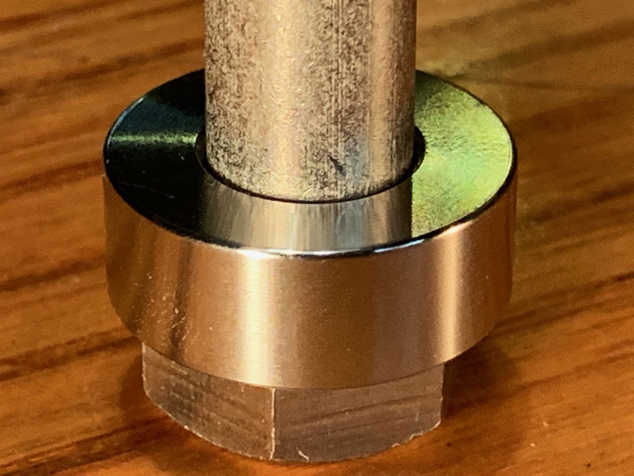 EXTSW 1/2" ID x .990" OD x 3/8" Thick 304 Stainless Spacer