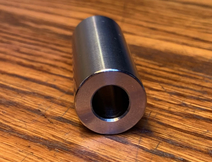 EXTSW .383” ID x .740" OD x 2" long 304 Stainless Spacer